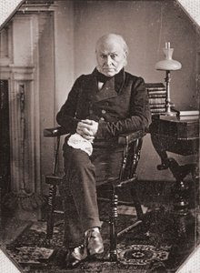John Quincy Adams portréja, 1840 körüli évek (dagerrotípia) alkotó: American Photographer