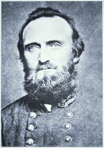 Thomas J. „Stonewall” Jackson portréja (f/w fotó) alkotó: American Photographer