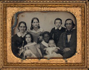 Családi portré,1860-as évek (fotó) alkotó: American Photographer
