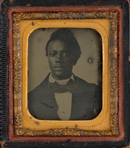 Egy férfi portréja,c. 1860 (fotó) alkotó: American Photographer