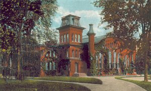 Poughkeepsie: College (színes fotó). alkotó: American Photographer