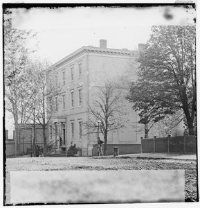 Jefferson Davis lakóhelye (1201 East Clay Street), Richmond, VA alkotó: American Photographer