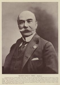 Signor Icilio V Ninci, olasz