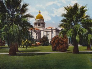 Állami Capitolium, Sacramento, Kalifornia (színes fotó) alkotó: American Photographer
