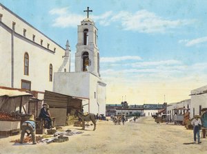 Utcai jelenet, Juarez, Mexikó (színes fénykép) alkotó: American Photographer
