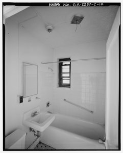 Techwood Homes, Building No. 1, 575-579 Techwood Drive, Atlanta, Fulton County, GA (f/w fotó) alkotó: American Photographer