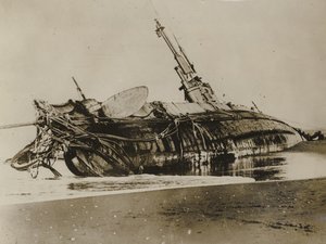 Összetört amerikai h3 tengeralattjáró, 1917 alkotó: American Photographer