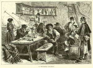Egy spanyol taverna alkotó: American School