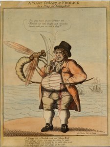 Egy darázs, 1813 (kézzel színezett rézkarc)