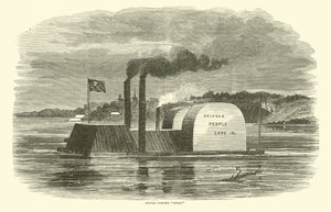 Admiral Porters Dummy, 1863. február alkotó: American School