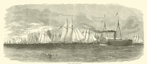 Admiral Porters aknavető flotta, 1862 alkotó: American School