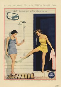 A DuPont Acele Fonal reklámja, 1936 alkotó: American School