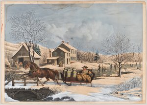 4. sz. amerikai farmjelenetek alkotó: American School