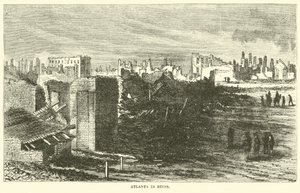 Atlanta romokban, 1864. november alkotó: American School