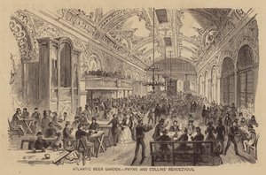 Atlanti sörkert, Payne és Collins randevúja (metszet) alkotó: American School