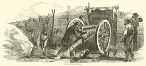 Akkumulátor Pétervár előtt, 1864. június alkotó: American School