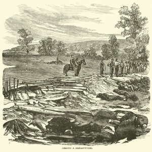 Egy mellvéd mögött, 1862. szeptember alkotó: American School