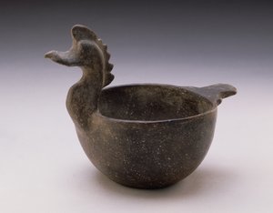 Bird Effigy Bowl, Mississippi (cserép) alkotó: American School