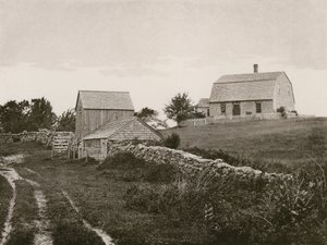 Commodore O. H. Perry szülőhelye, South Kingston (fotómélynyomás) alkotó: American School