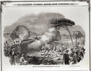 Az amerikaiak véres mészárlása Havannában, 1851. szeptember, a „Gleason