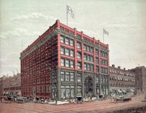 Bloomingdales szuvenír, 1886 alkotó: American School