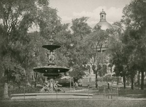 Boston Common (fénynyomat) alkotó: American School