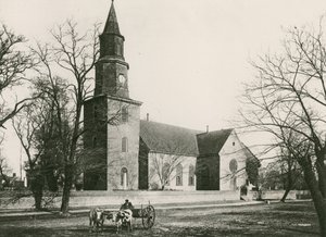 Bruton plébániatemplom (fotogravír) alkotó: American School