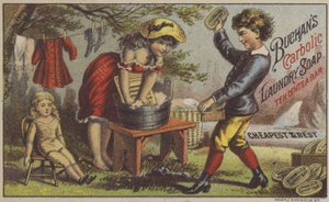 Buchan karbolos mosószappan (chromolitho) alkotó: American School