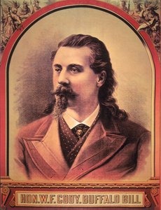 Buffalo Bill (1846-1917) 1886 (színes litó) alkotó: American School