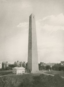 Bunker Hill emlékmű (fotogravír) alkotó: American School