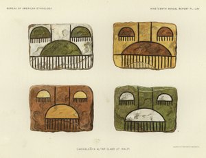 Cakwalenya oltárlapok Walpiban (színes litográfia) alkotó: American School