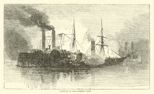 A Harriet Lane elfoglalása, 1863. január alkotó: American School