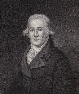 Caspar Wistar amerikai orvos és anatómus (metszet) alkotó: American School