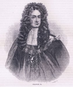 II. Károly (1664), illusztráció Cassell története az Egyesült Államok pubjából. készítette: Petter & Galpin 1890 körül (litho) alkotó: American School