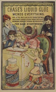 Chase folyékony ragasztó (chromolitho) alkotó: American School