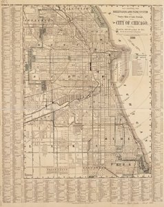 Chicago térkép alkotó: American School