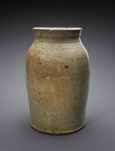 Churn, c. 1865-1900 (lúgos mázas kőedény) alkotó: American School