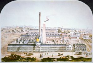 A Colt szabadalmaztatott lőfegyvergyára Hartfordban, Connecticutban alkotó: American School