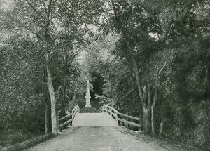 Concord Bridge, Lexington (fénynyomat) alkotó: American School