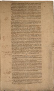 Konstitúció, első nyomtatás, kinyomtatta a Dunlap & Claypoole, 1787. szeptember 17-19. (lásd még GLC 695933, GLC 695934 és GLC 695936) alkotó: American School