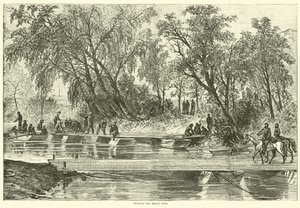 Átkelés az Északi Annán, 1864. máj alkotó: American School
