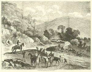 A Chesapeake és az Ohio-csatorna átvágása, 1864. július alkotó: American School