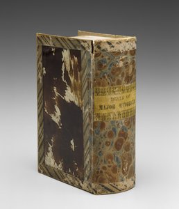 Ringgold őrnagy halála, kb. 1846-1848 (papír és verre-églomisé) alkotó: American School