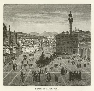 Savonarola halála alkotó: American School