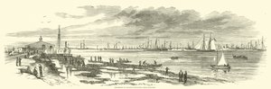 A Duponts-expedíció indulása Beaufortból, 1863. január alkotó: American School