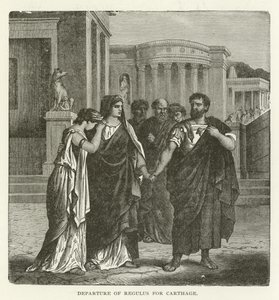 Regulus indulása Karthágóba alkotó: American School
