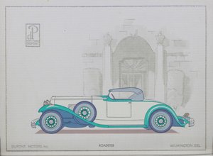 DuPont Motor Cars: Roadster, 1921 alkotó: American School
