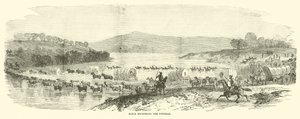 A Potomac korai átkelése, 1864. július alkotó: American School
