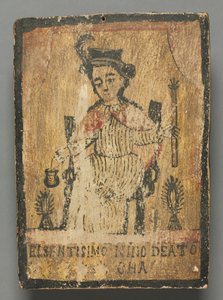 El Santo Nino de Atocha: szent oltárkép alkotó: American School