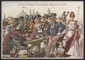 Enterprise Congress világkiállítás (chromolitho) alkotó: American School